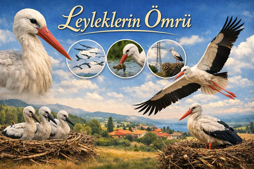 Bir Leylek Kaç Yıl Yaşar? 1 Bir Leylek Kaç Yıl Yaşar?