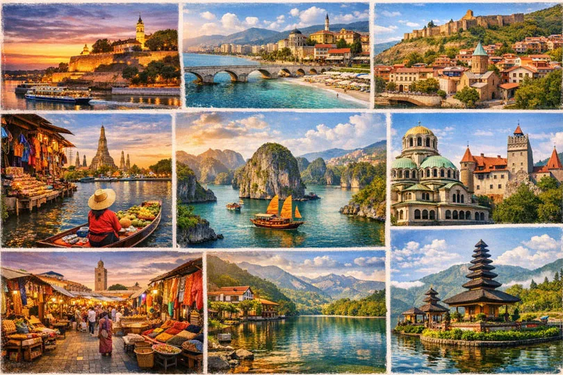 En Ucuz Tatil Yapılabilecek 10 Ülke