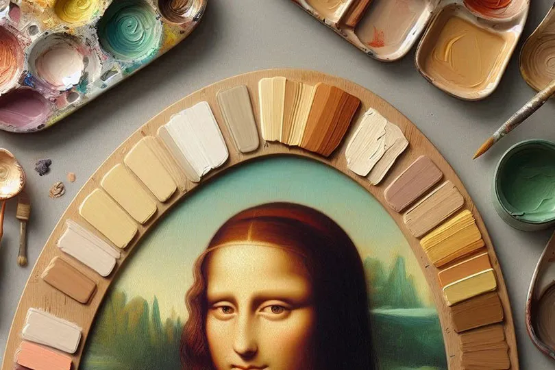 Leonardo da Vinci’nin Paleti: Mona Lisa Renkleri