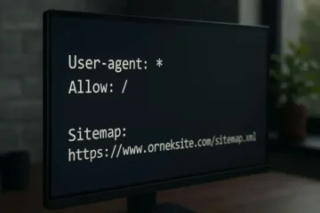 Standart Bir Robots.txt Dosyası Nasıl Olmalı?