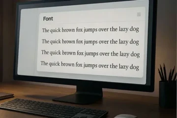 Web Siteniz İçin En Profesyonel 10 Font