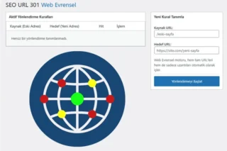 WordPress Eklentisiz Doğru 301 Yönlendirme Kodu